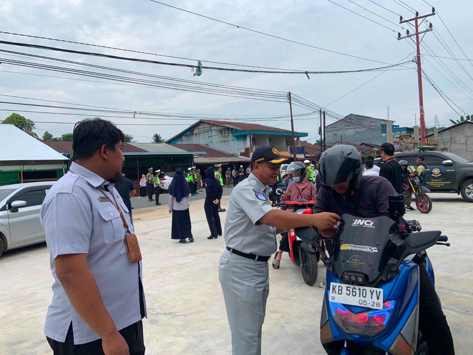 Dukung Ketertiban Berlalu Lintas, Jasa Raharja Singkawang Bersama Stakeholder Laksanakan Operasi Gabungan di Kota Singkawang