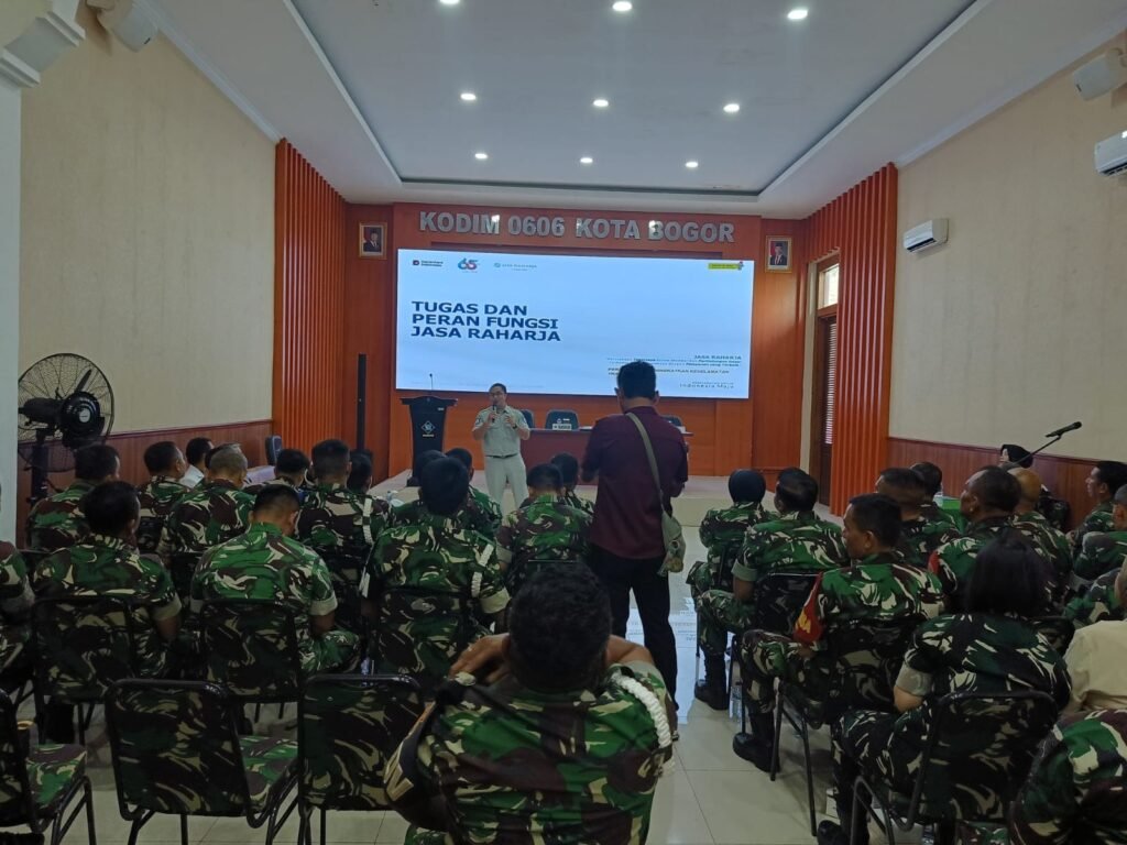 Jasa Raharja Bogor Dorong Jajaran Korem 061/SK Jadi Pelopor Keselamatan Berlalu Lintas