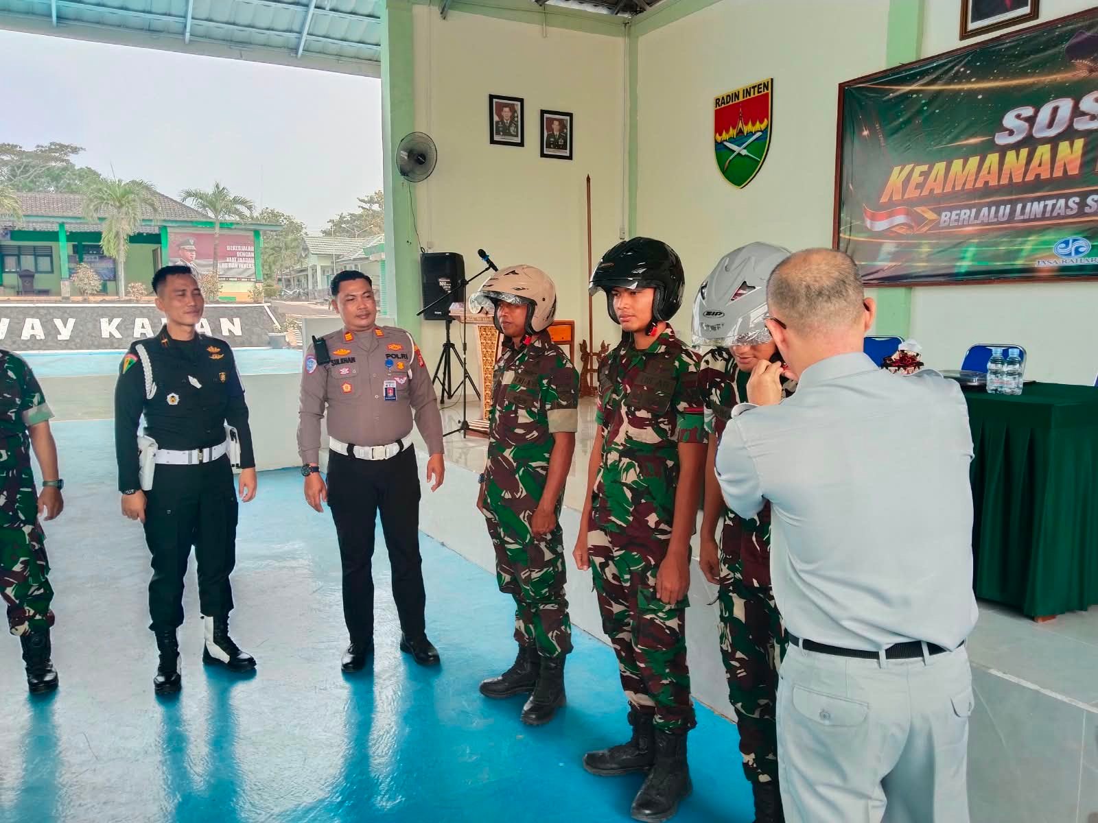 Jasa Raharja Lampung Gandeng TNI-Polri Tekan Kecelakaan Lalu Lintas di Way Kanan