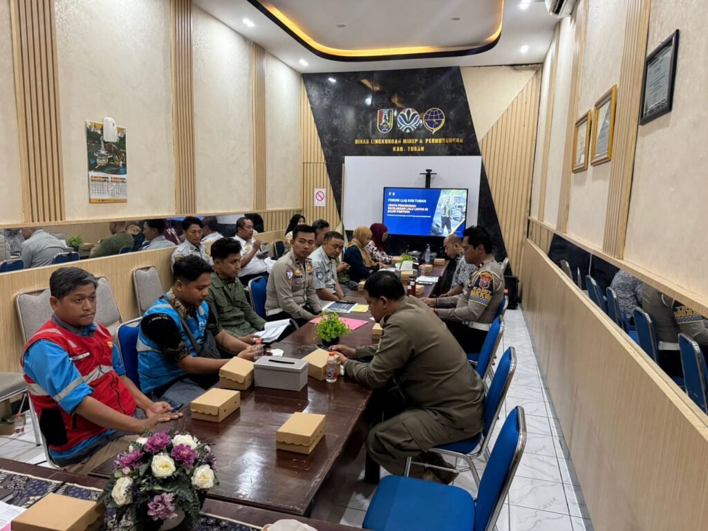 Jasa Raharja Tuban Hadiri Rapat Forum Komunikasi Lalu Lintas Bulan September