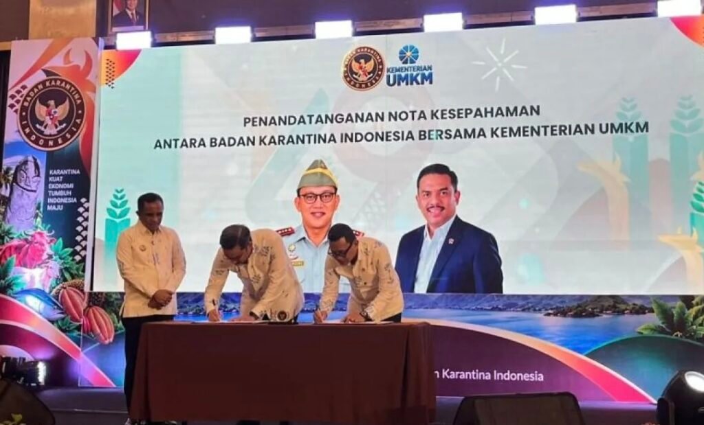 Sinergi KemenUMKM dan Barantin Siapkan Produk Sulteng Go Global