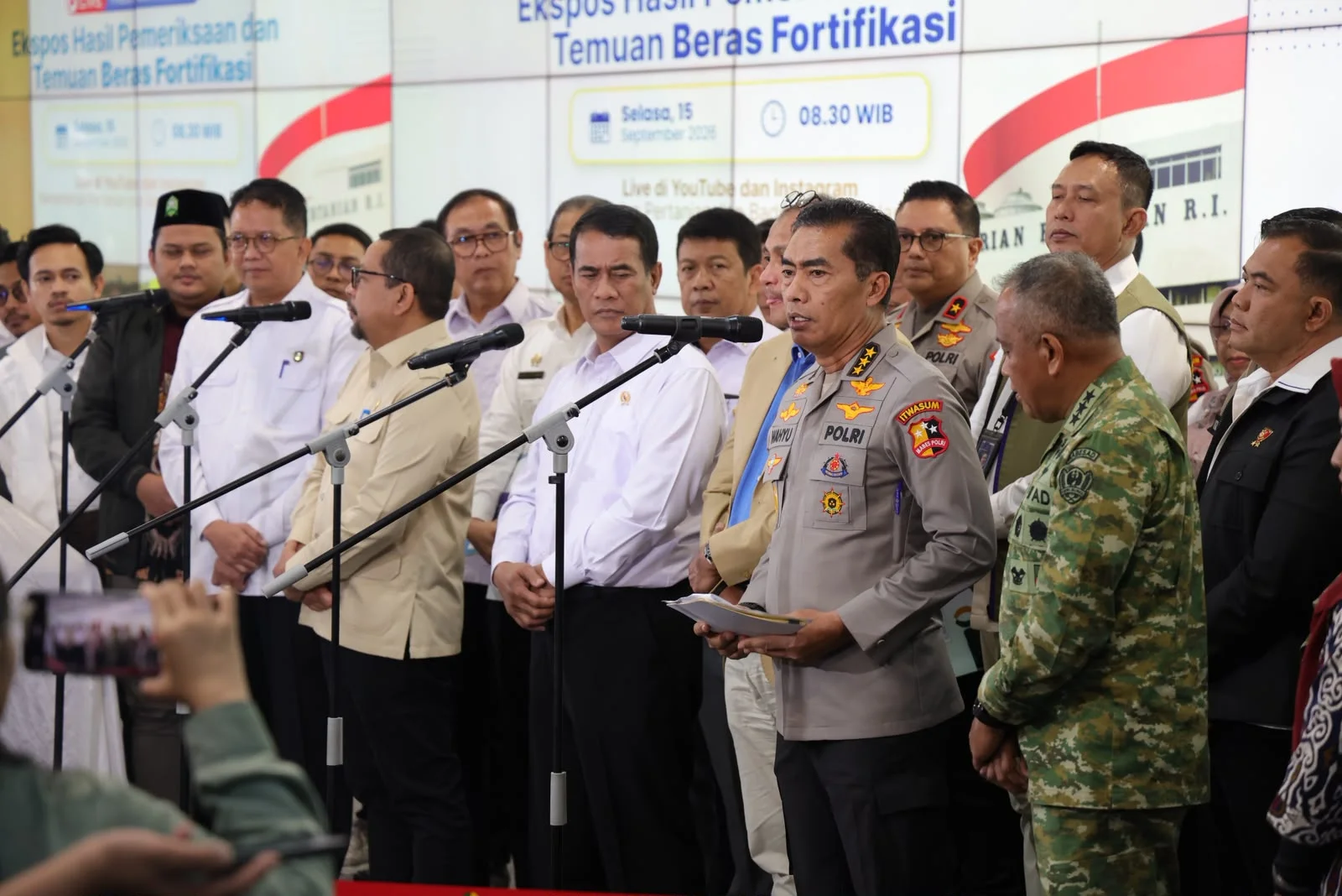 Polri Ungkap Indikasi Penipuan Kasus Beras Fortifikasi, Kerugian Capai Rp89 M/T?