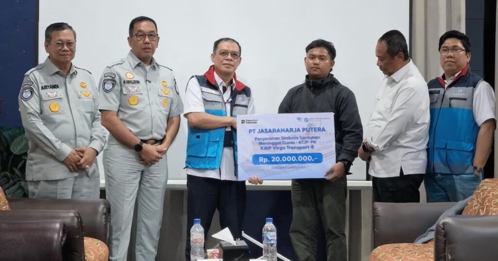 Pastikan Perlindungan, Jasaraharja Putera Salurkan Santunan bagi Korban Musibah KM Virgo Transport 8