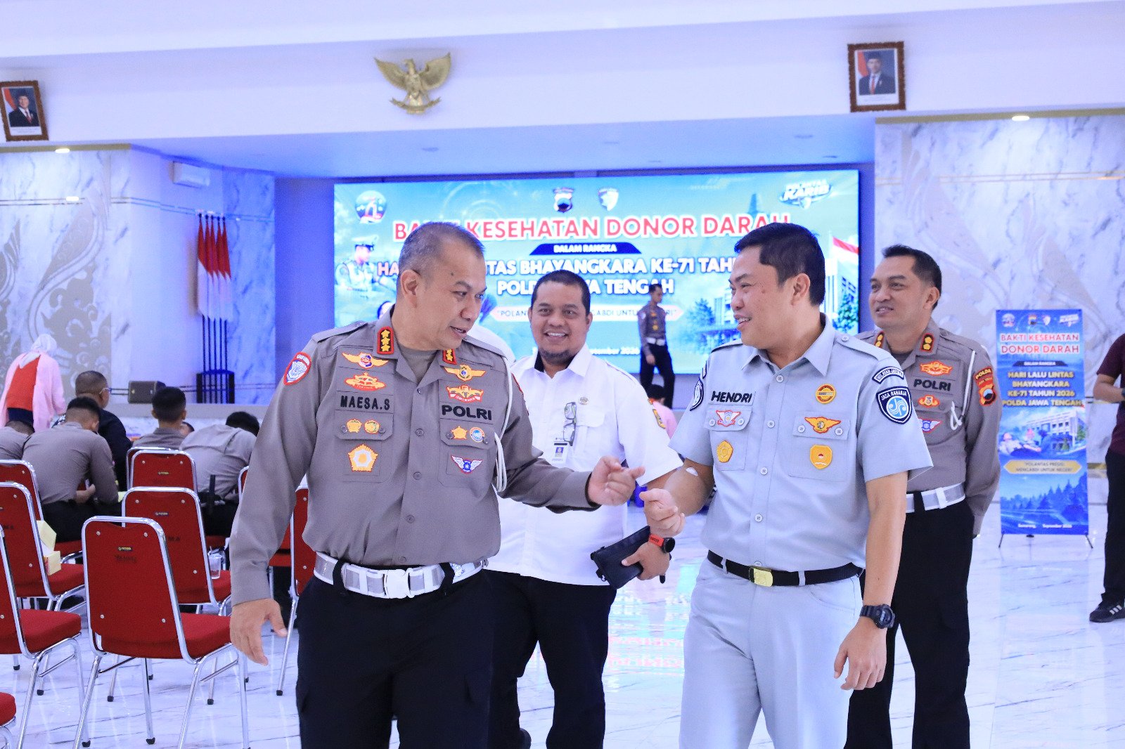 Jasa Raharja Jawa Tengah Turut Berpartisipasi dalam Aksi Donor Darah Hari Lalu Lintas Bhayangkara