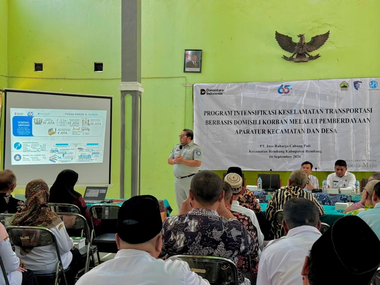 Jasa Raharja Pati Perkuat Edukasi Keselamatan Berbasis Domisili Korban di Rembang