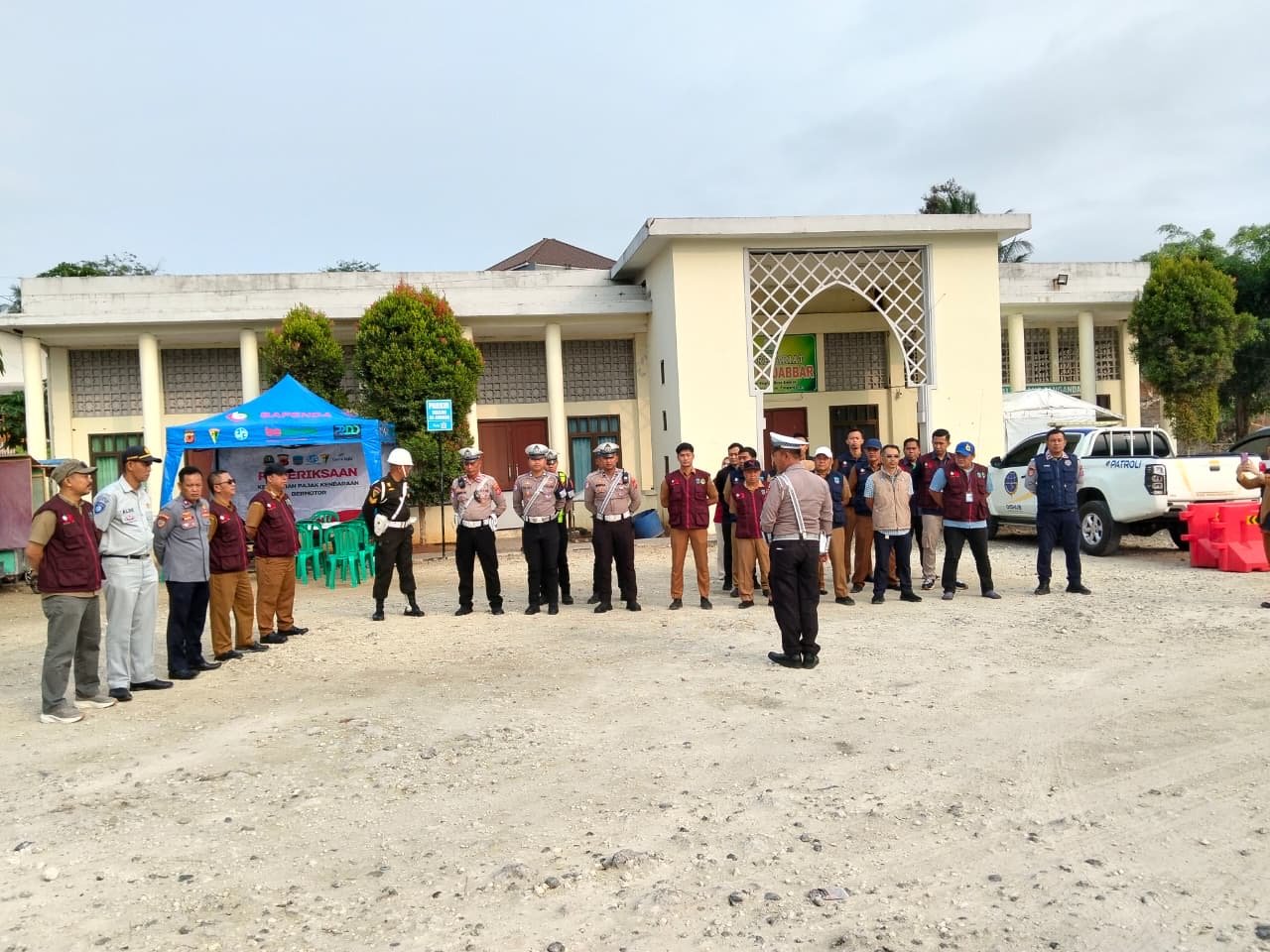 Jasa Raharja Bersama Tim Pembina Samsat Kabupaten Pangandaran Laksanakan Pemeriksaan Pajak Kendaraan Bermotor APBD Costsharing TA 2026