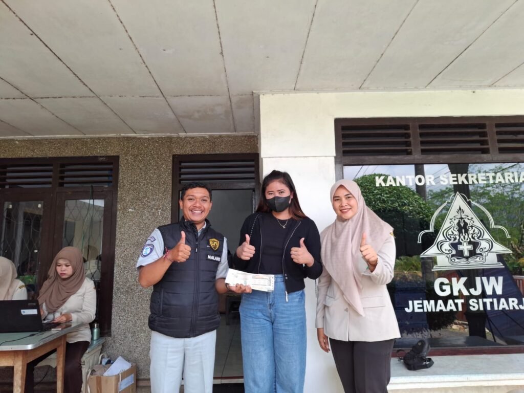 JEMPOL MASE Hadir di GKJW Jemaat Sitiarjo, Dekatkan Pelayanan Pajak Kendaraan kepada Masyarakat