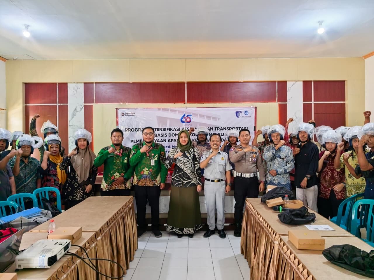 Jasa Raharja Gelar Intensifikasi Keselamatan Transportasi Berbasis Domisili Korban dan Sosialisasi Taat Pajak di Kecamatan Babadan