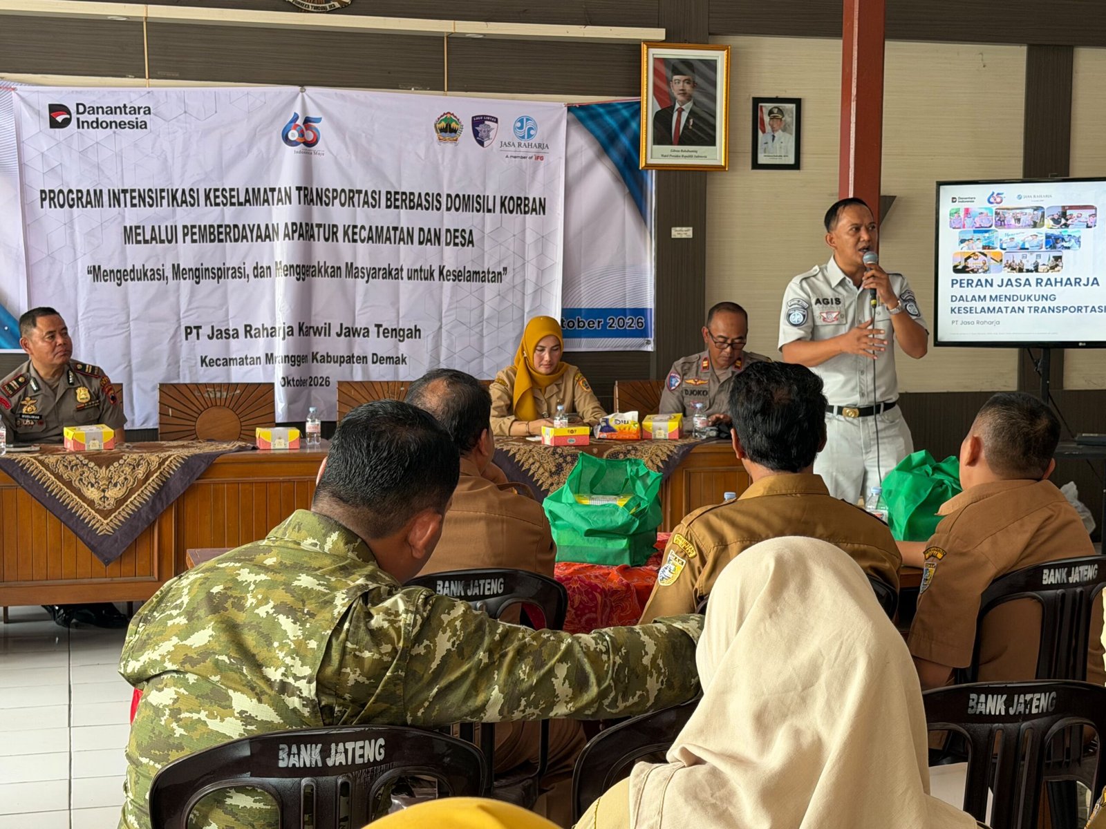 Jasa Raharja Demak Perkuat Keselamatan Transportasi melalui Pemberdayaan Aparatur Kecamatan dan Desa