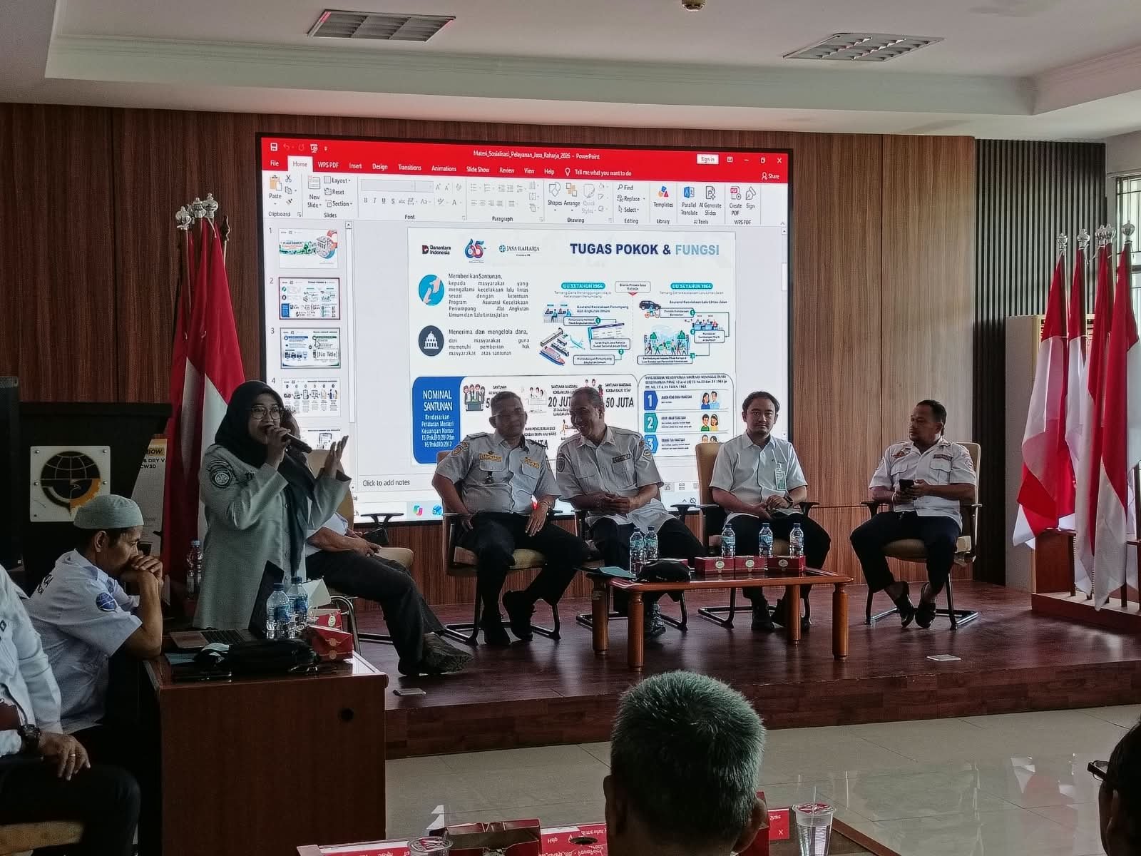 Perkuat Kolaborasi Sektor Transportasi, Jasa Raharja Bogor Hadiri Forum Diskusi Organda Kabupaten Bogor