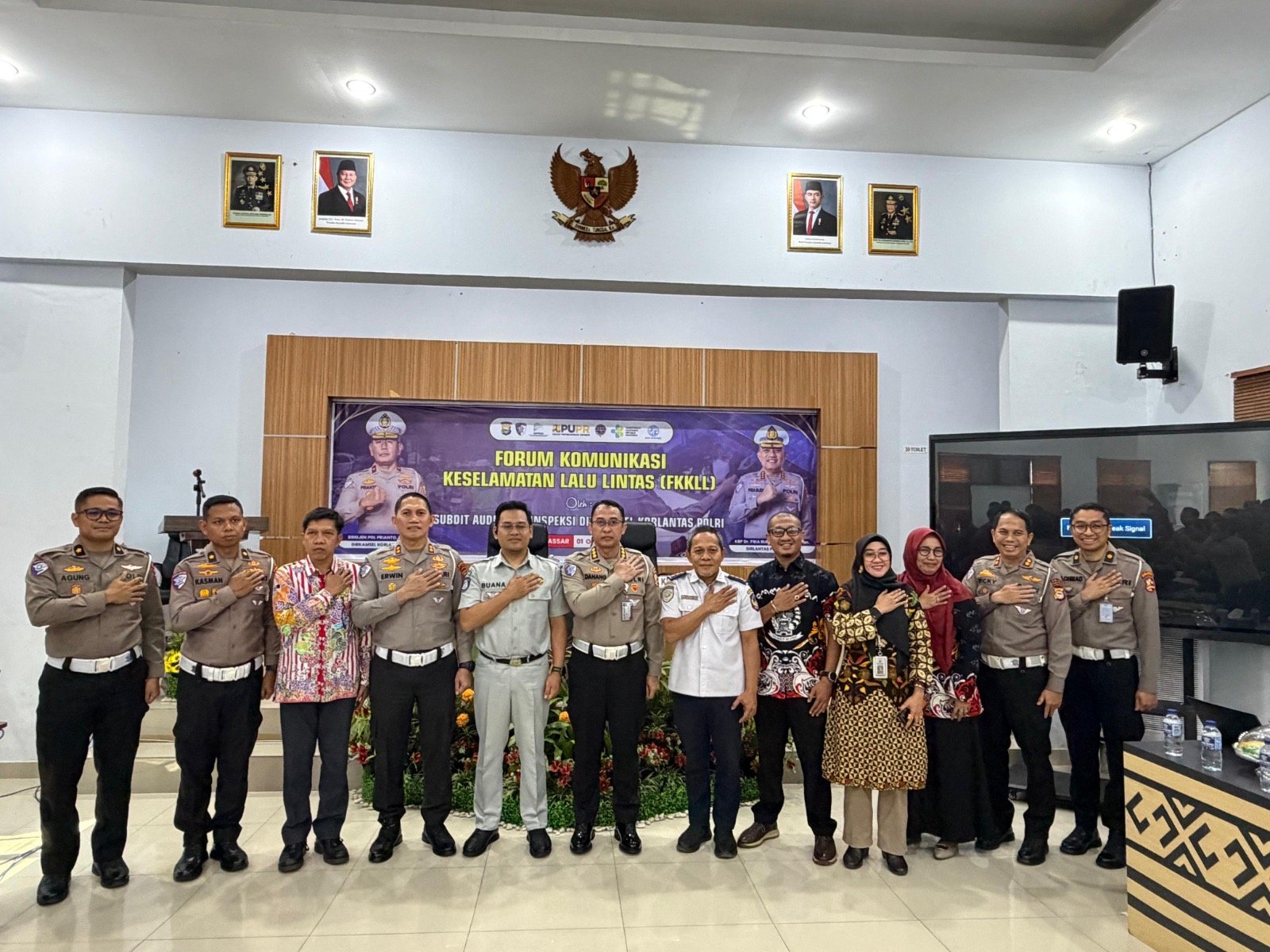 Hadiri FKKLL Bersama Jasa Raharja, Satlantas se-Sulsel Komitmen Tekan Angka Kecelakaan Lalu Lintas