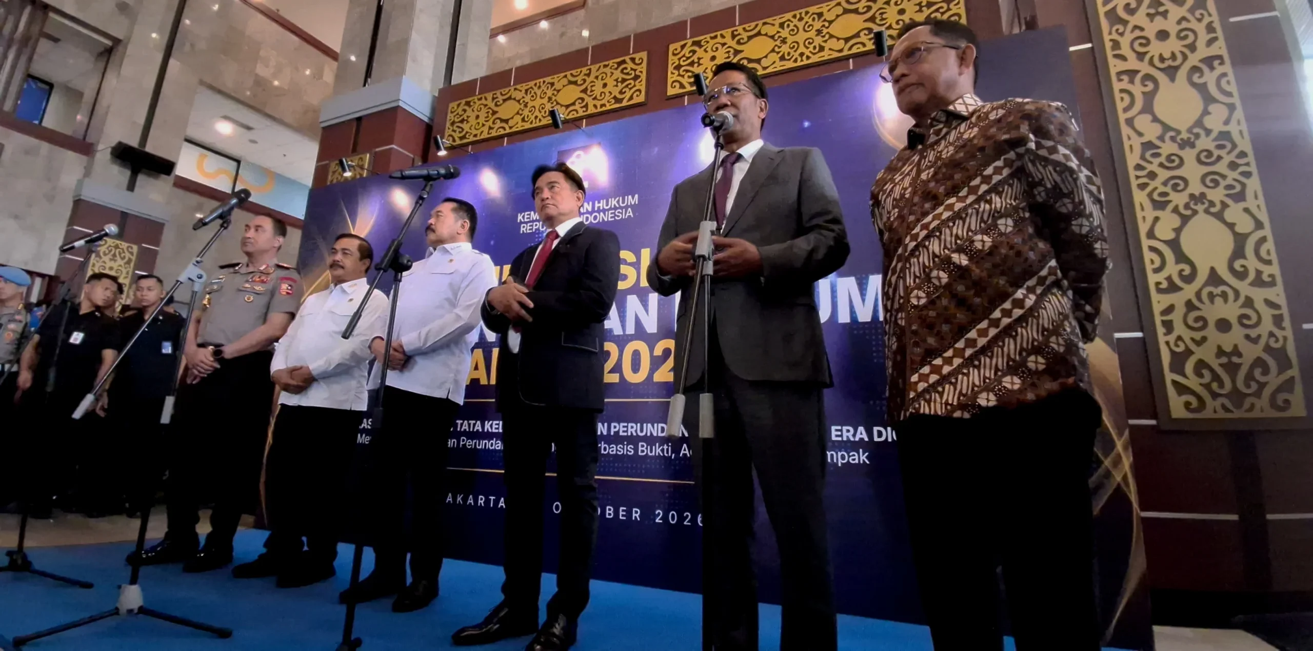 Lima Lembaga Teken SKB, Perkuat Sinergi dan Kepastian Hukum