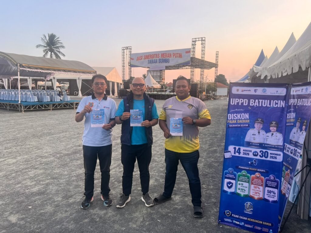 Tim Pembina Samsat Batulicin Mudahkan Layanan Pajak melalui Samsat Keliling di Aksi Sinergitas Merah Putih