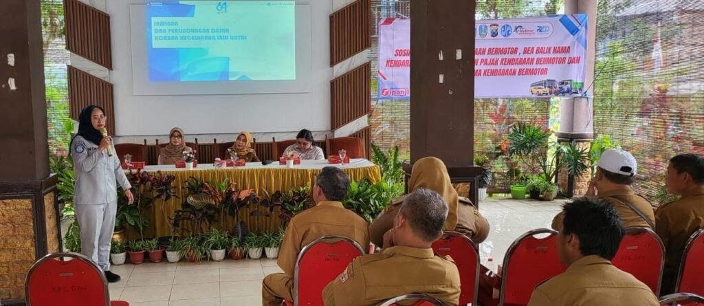 Jasa Raharja dan Samsat Perkuat Pemahaman Kepala Desa tentang Kesamsatan dan Layanan Bapak Desa di Kecamatan Dau