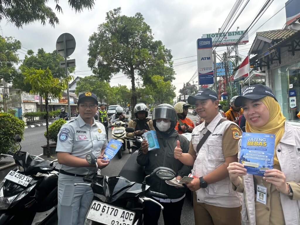 Tim Pembina Samsat Klaten Ajak Masyarakat Taat Pajak dan Sosialisasikan Jateng Bebas Denda