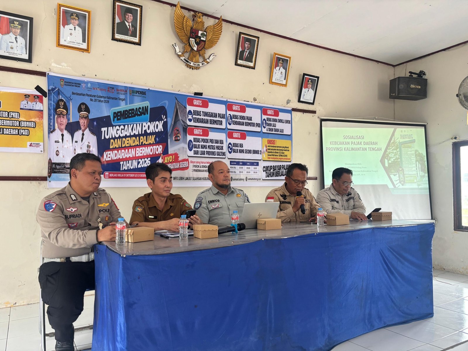 Perluas Informasi Program Pemutihan PKB 2026, Tim Pembina Samsat Sasar Masyarakat hingga Kecamatan Kahayan Kuala
