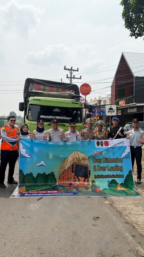 Perkuat Pengawasan dan Keselamatan Jalan, PT Jasa Raharja (Persero) Bengkulu Ikuti Giat GAKUM di Bengkulu Tengah