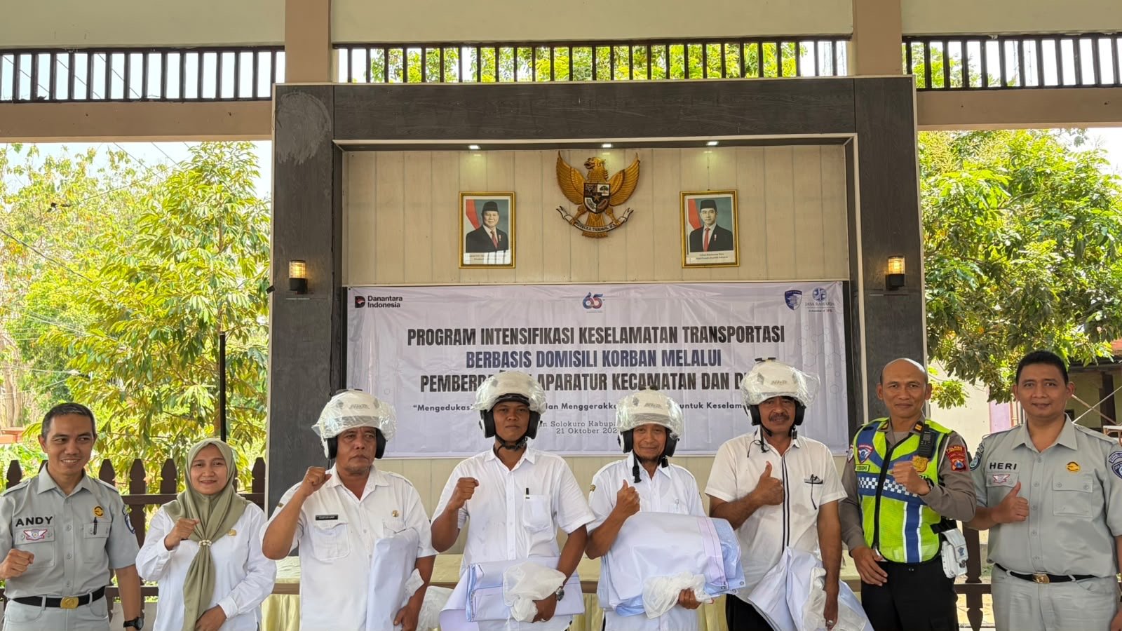 Jasa Raharja Perkuat Sinergi Lintas Sektor untuk Tingkatkan Keselamatan Transportasi di Solokuro